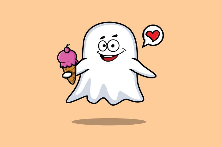 A ghost's favorite dessert I scream!