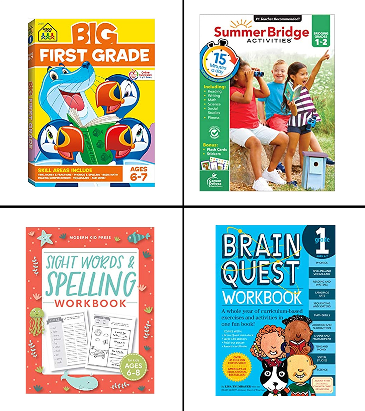 10 Best Workbooks For First Grade In 2023