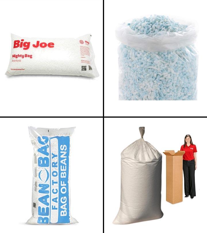 Jade Active Bean Bag Filler Foam - 5 Pound Premium Shredded Memory Foam -  Easy Pillow Stuffing Foam for Dog Bed or Couch Cushion - Very Soft and  Great for Stuffing