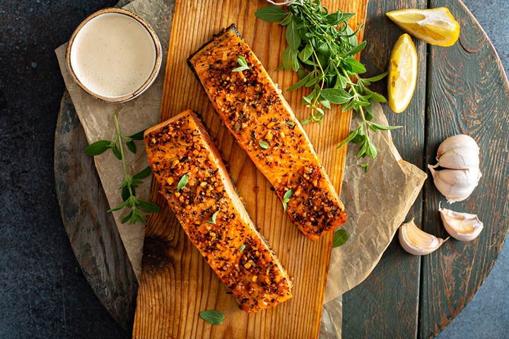 Roasted salmon recipe for teenagers to cook