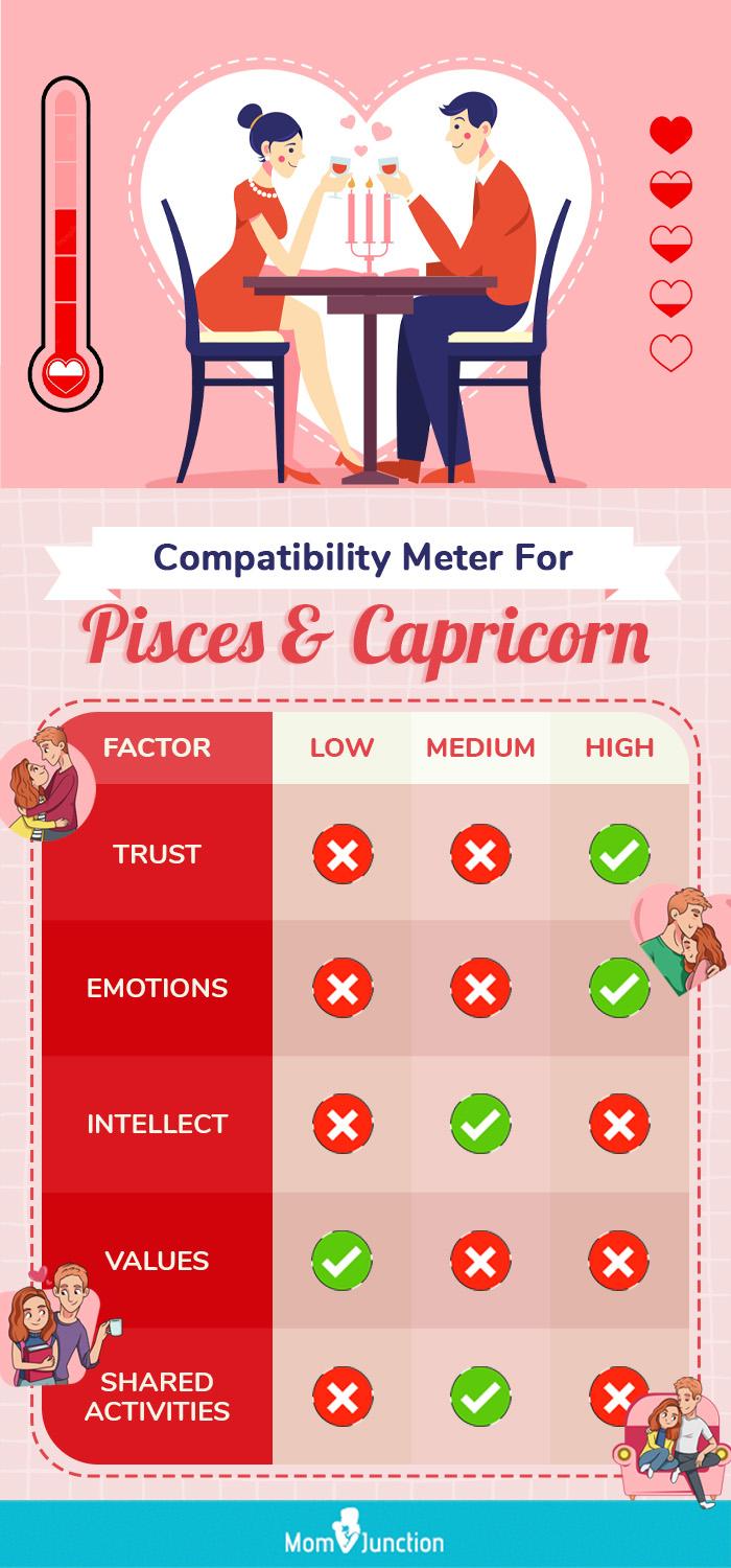 Capricorn Compatibility Chart