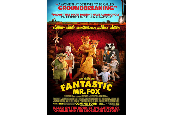 Fantastic Mr. Fox, Thanksgiving movies for kids