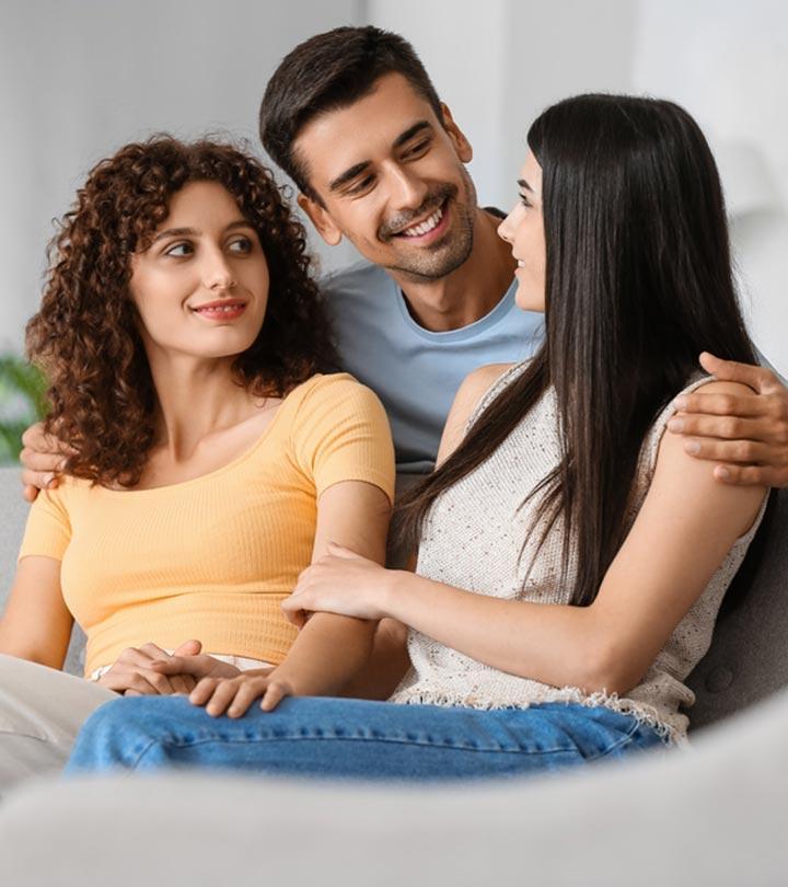 A Couple In Polyamorous Relationship