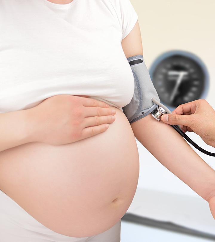 A Pregnant Woman Suffering From Preeclampsia