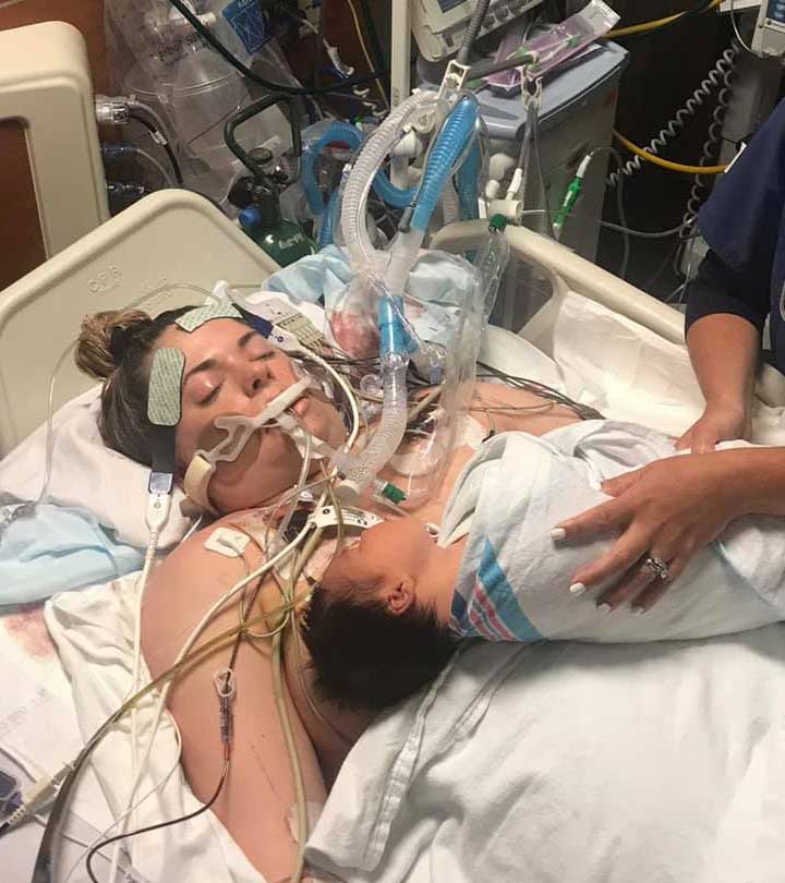 Woman Almost Dies During Childbirth, And Here