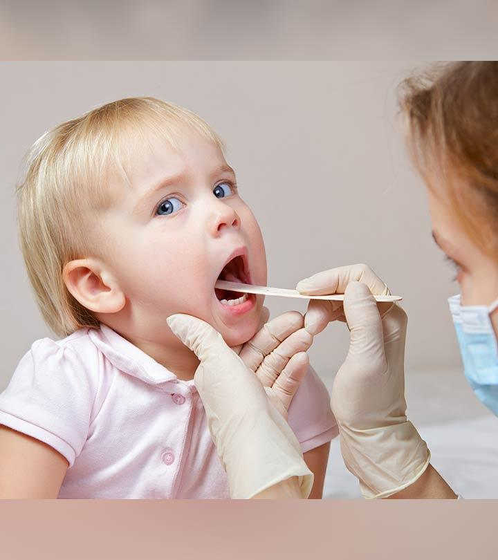 Doctor Inspecting Childhood Disorders