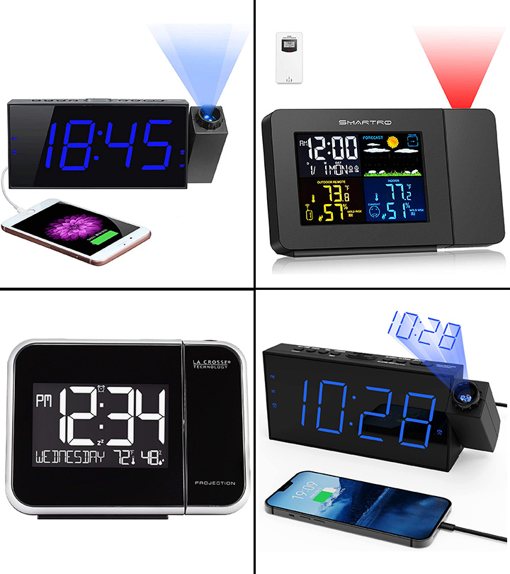 Alarm Clock, Digital Clock, Small Wall Clock, Battery Operated, Adjustable  3-Level Led Brightness, Dim Night Mode, 12/24Hr, Cordless, Constantly 1.2