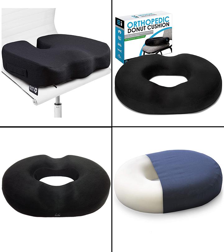 Gel Seat Cushion for Office Chairs Donut Pillow Hemorrhoid