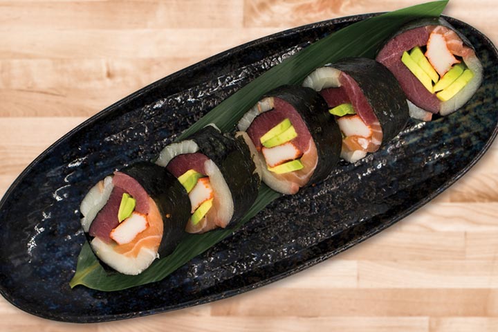 Avoid consuming sushi with high mercury content