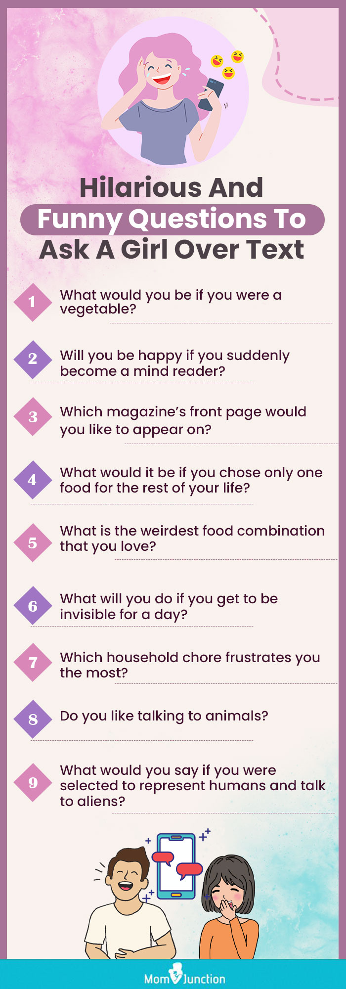 50 Questions To Ask Your Boyfriend Or Girlfriend When You're Bored