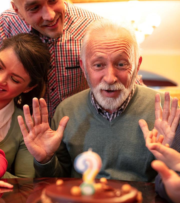 Neighbors throw 80-year-old man surprise birthday party during