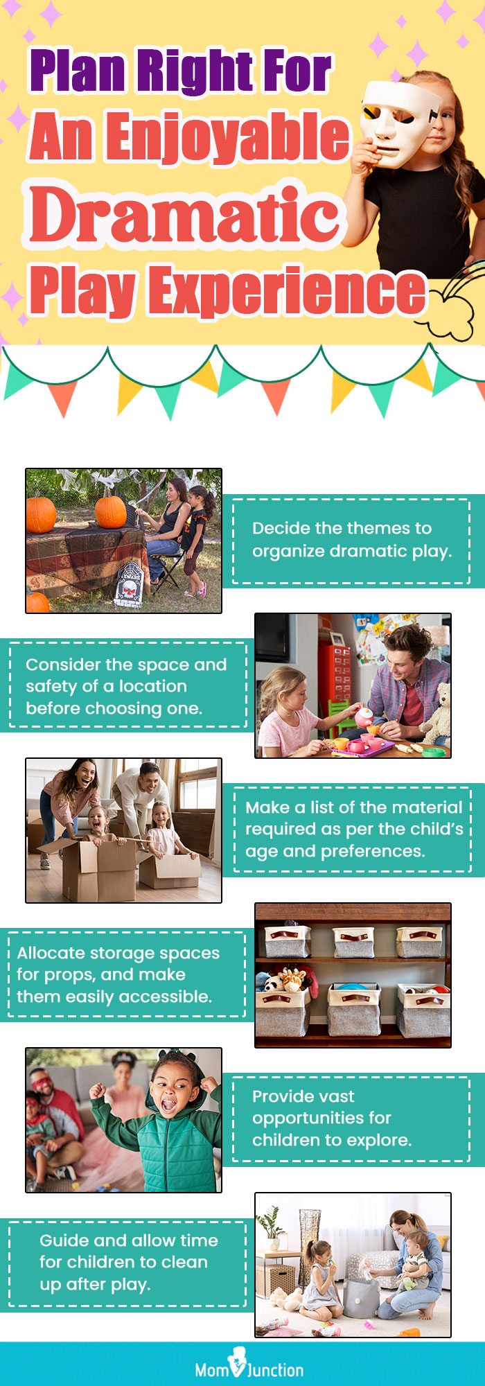 things to consider when setting up a dramatic play (infographic)