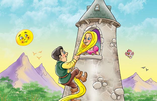 Kahani rapunzel top ki kahani