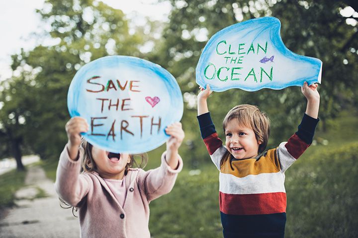 Helping Kids Learn to Reduce, Reuse, and Recycle — Green and