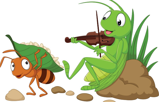 चींटी और टिड्डा की कहानी | The Ant And The Grasshopper Story In Hindi