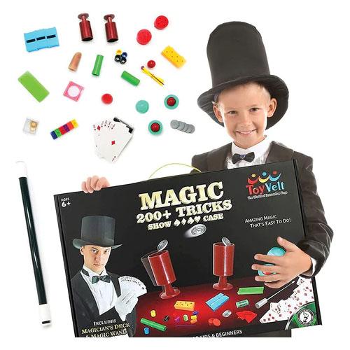 Open The Joy MAGIC Kit for Kids Age 4-12 Magic Trick Set, 18 Tricks Inside  NEW