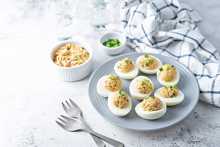 Tuna stuffed deviled eggs low carb recipes for kids