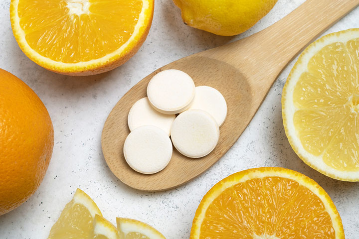 Vitamin C with lemon juice may reduce conception chances.