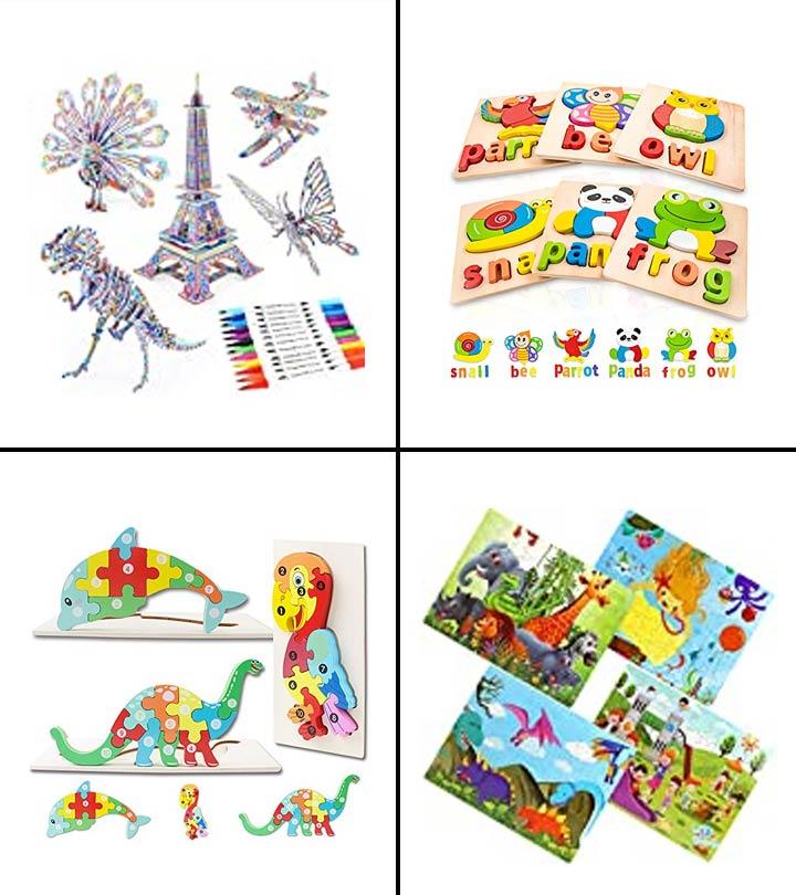  BEARUN 3D Coloring Puzzle Set, Arts and Crafts for Girls and  Boys Age 6 7 8 9 10 11 12 Year Old, Fun Educational Painting Crafts Kit  with Supplies for Kids