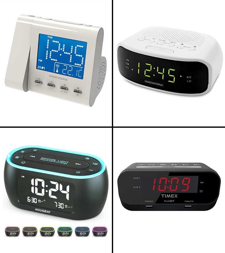 Accommodatie kant patroon 11 Best Dual Alarm Clock Radios With Battery Backup In 2023
