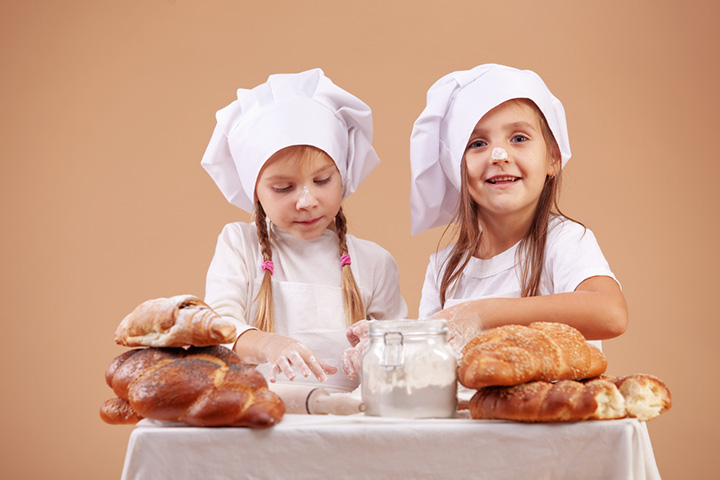 Bread in a bag, cooking game for kids