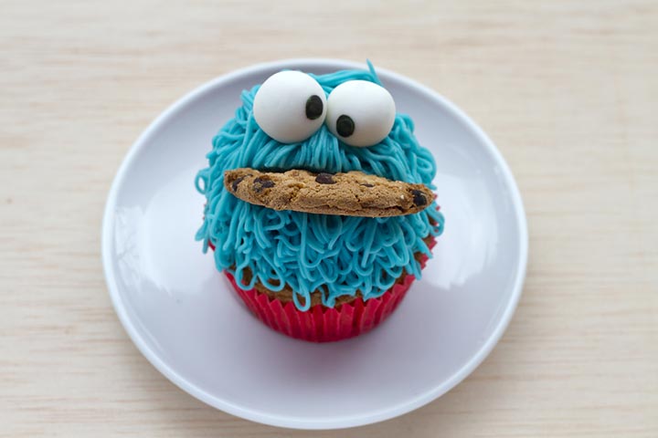 Cookie Monster Cake Smash Ideas For 1st Birthday
