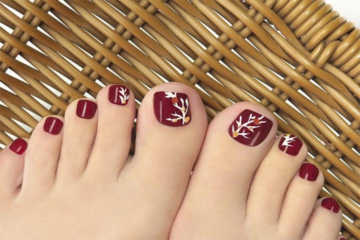 14+ Spring Toenail Designs