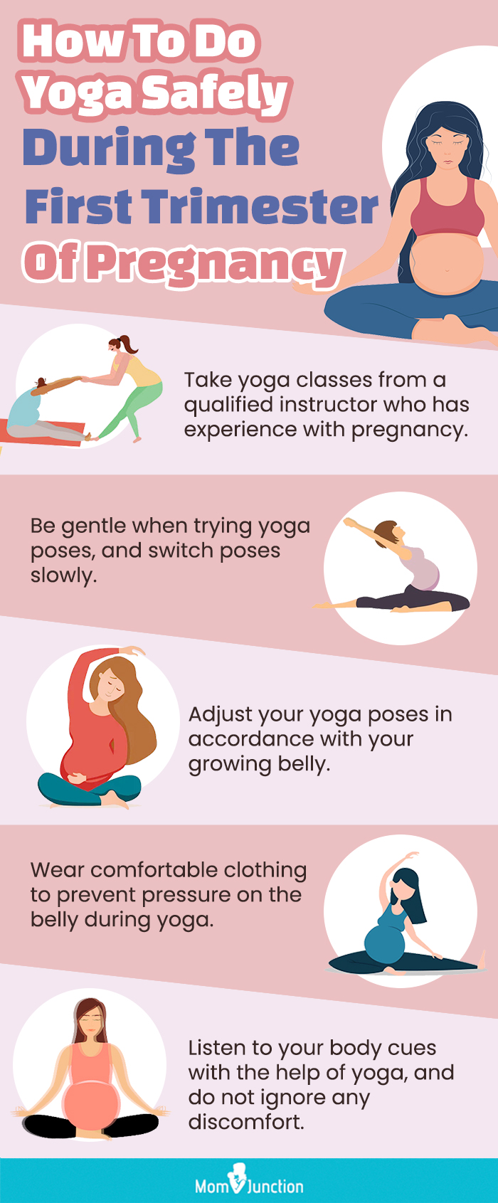 6 Best First Trimester Yoga Poses And Precautions To Take