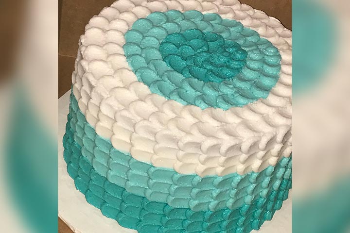 Ombre Petals 1st Birthday Cake Smash Ideas