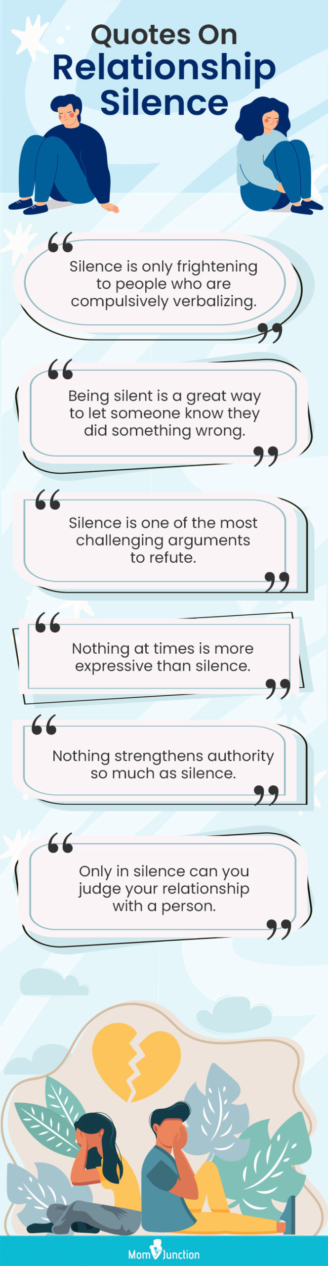 65 Best Quotes About Silence In A Relationship
