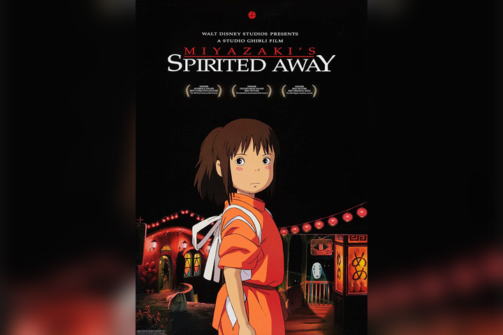 Spirited away, dragon movies for kids to watch