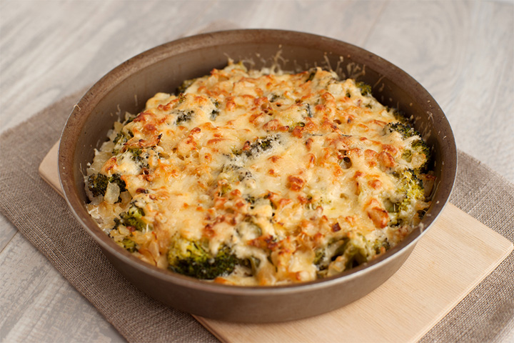 Broccoli and chicken kid-friendly casserole recipe
