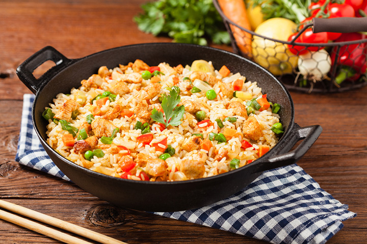Chicken fried rice recipes for kids
