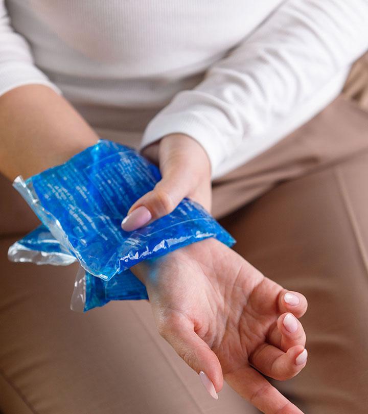 Pregnant Woman Experiencing Carpal Tunnel Syndrome