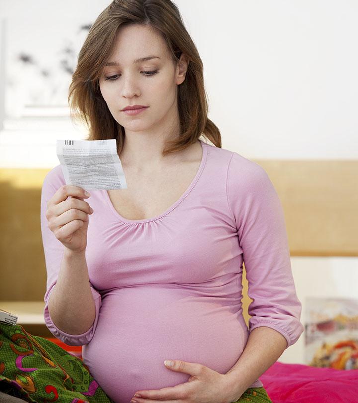 A woman is thinking about antibiotics while pregnant