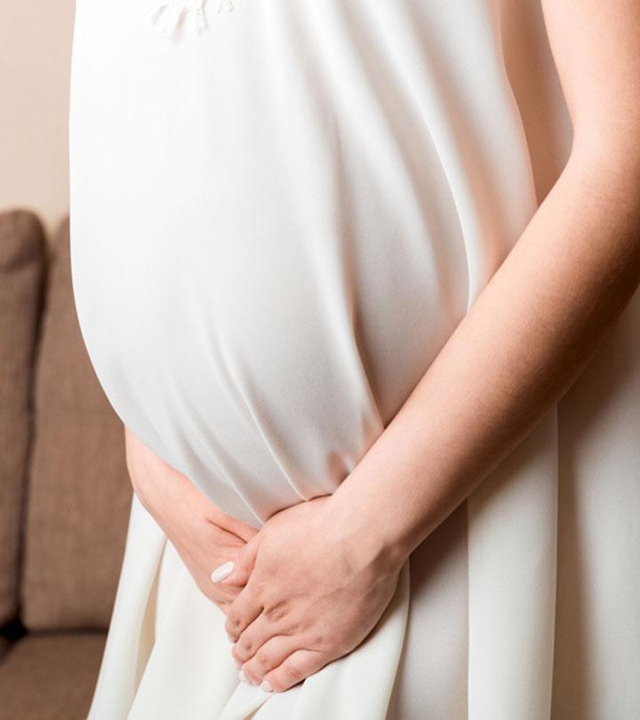 A Woman Suffering From Pregnancy Incontinence