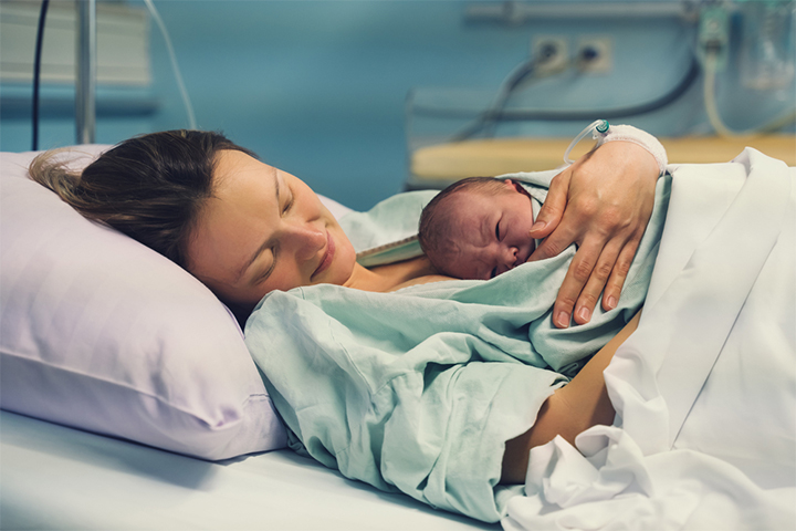 Vitamin A during pregnancy helps in postpartum tissue repair.