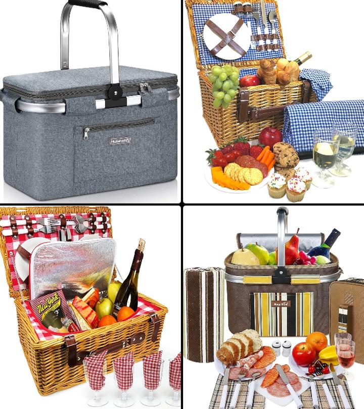 10 Best Picnic Baskets For A Fun Day Out In 2024 MomJunction