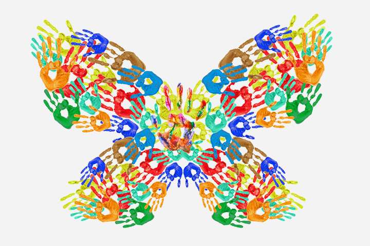 Handprint Butterfly Craft