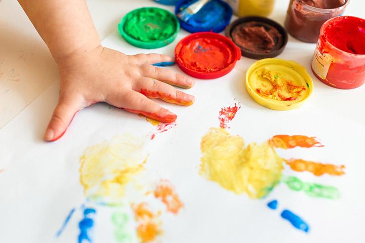 Handprint Flowers