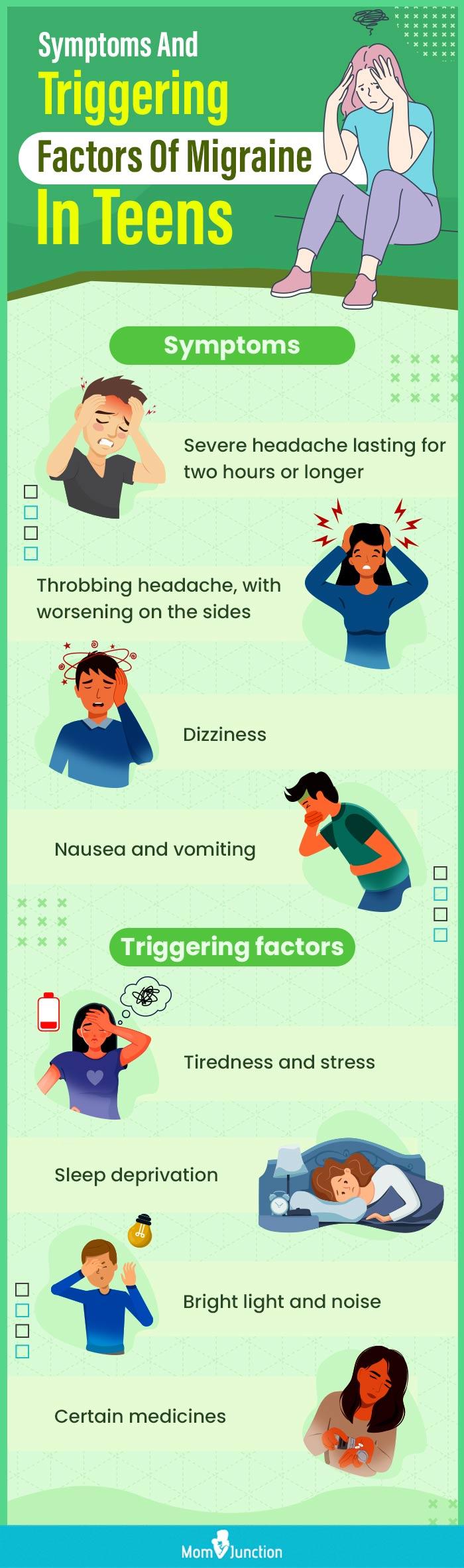 7 Types Of Migraine In Teens, Causes, Signs, And Treatment