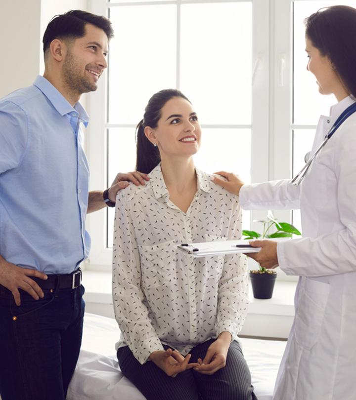 Woman At Six-week Postpartum Checkup