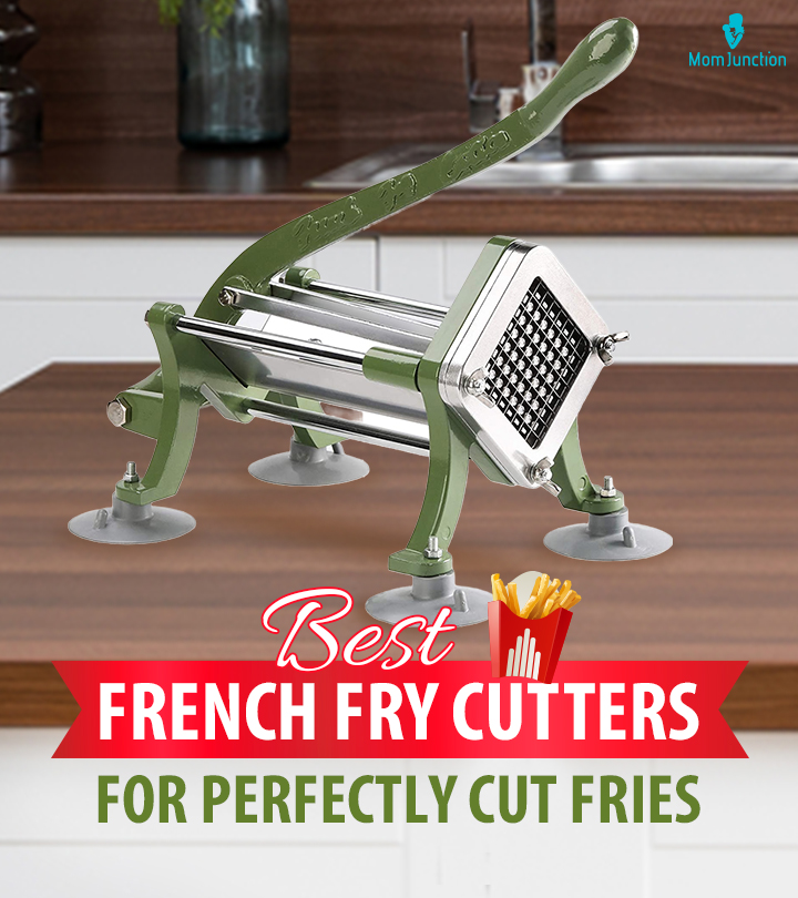 French Fry Cutter, Sopito Professional Potato Cutter Stainless Steel with  1/2-Inch Blade Great for Potatoes Carrots Cucumbers
