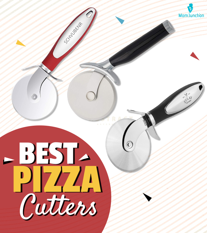 Stainless Steel Pizza Cutter - Pizza Cutter Wheel Slicer with Non Slip  Handle, Super Sharp and Durable Blade Ideal for Pizza, Pies, Waffles and  Dough Cookies - Easy to Use and Clean 
