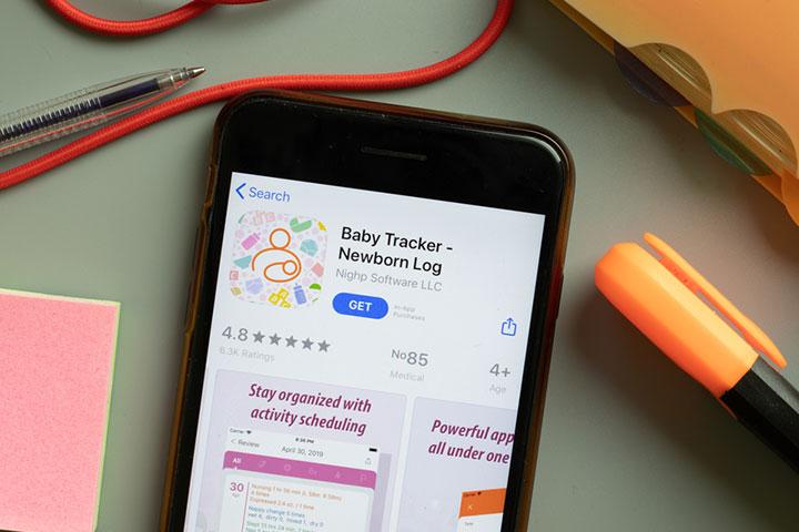 Baby tracker, baby milestone apps