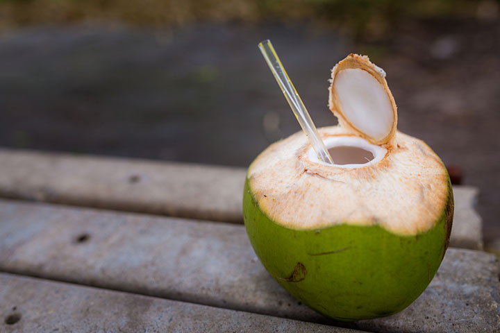 Coconut water is rich in minerals such as potassium.