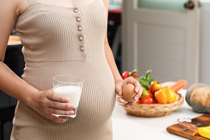 Drinking milk during pregnancy