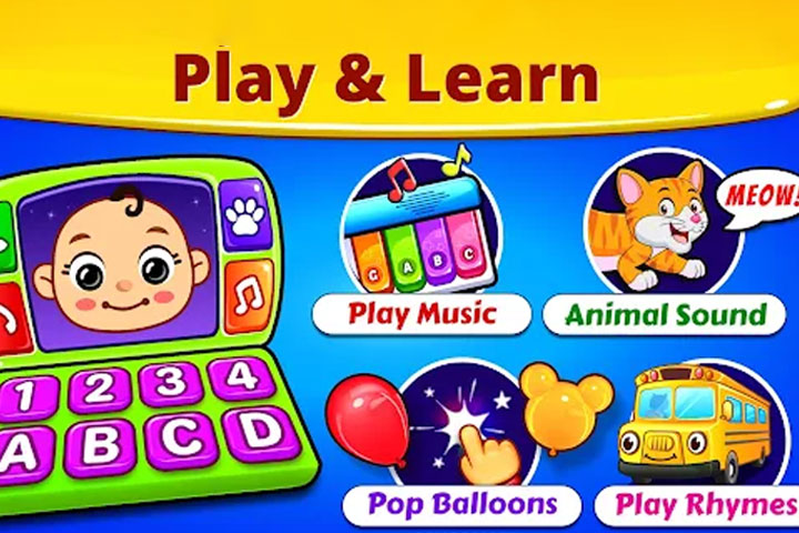 BABY GAMES FOR 2, 3, 4 YEAR OLD TODDLERS EDUCATIONAL BRAIN FREE APP GAME 2  
