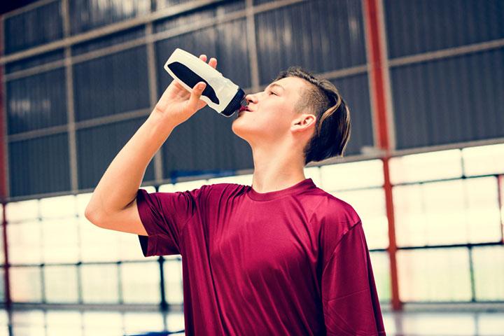 Take a lot of fluids to prevent low blood pressure