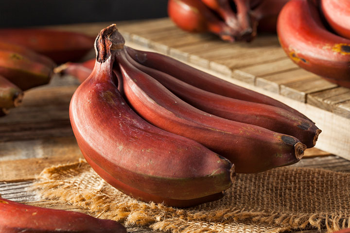 Consuming red bananas during pregnancy is safe